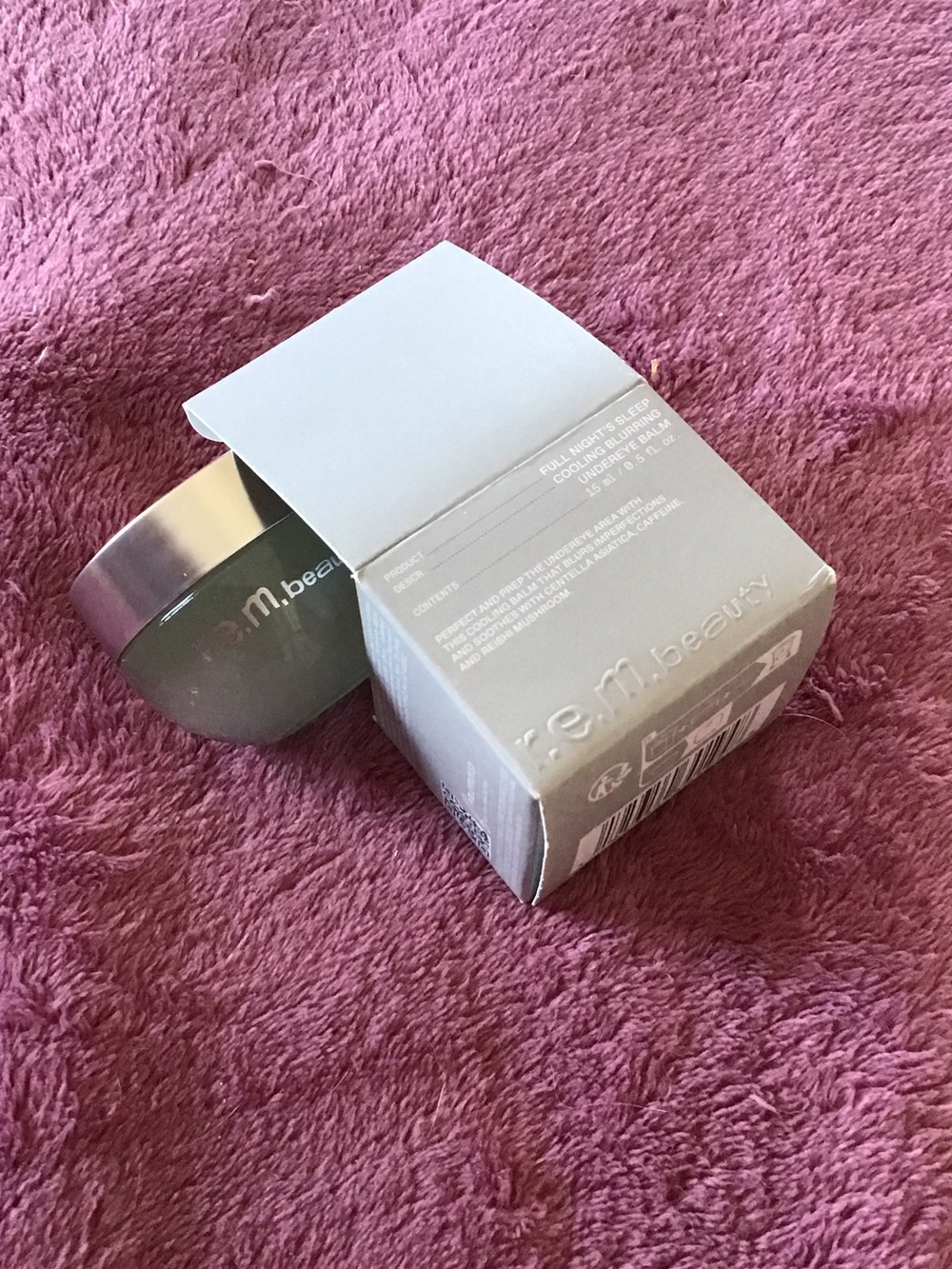 New re:m. beauty Full Night Sleep Cooling Blurring Under Eye Balm